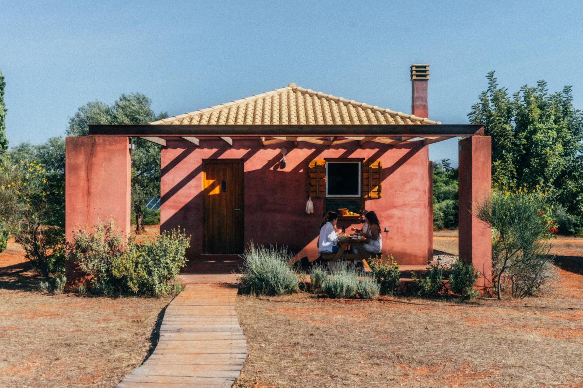 Eumelia Organic Agrotourism Farm Hotel Goúvai Exterior foto